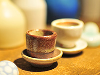 Miniature coffee cup