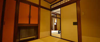 Japanese style room　with an open-air bath / Plus Anteroom type