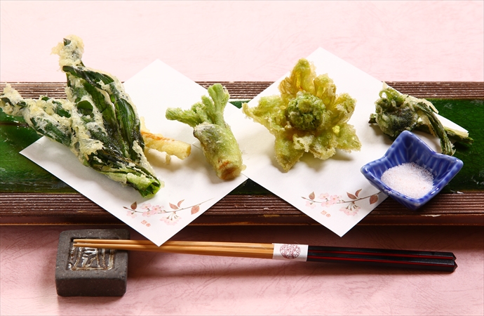 春野菜の天麩羅
